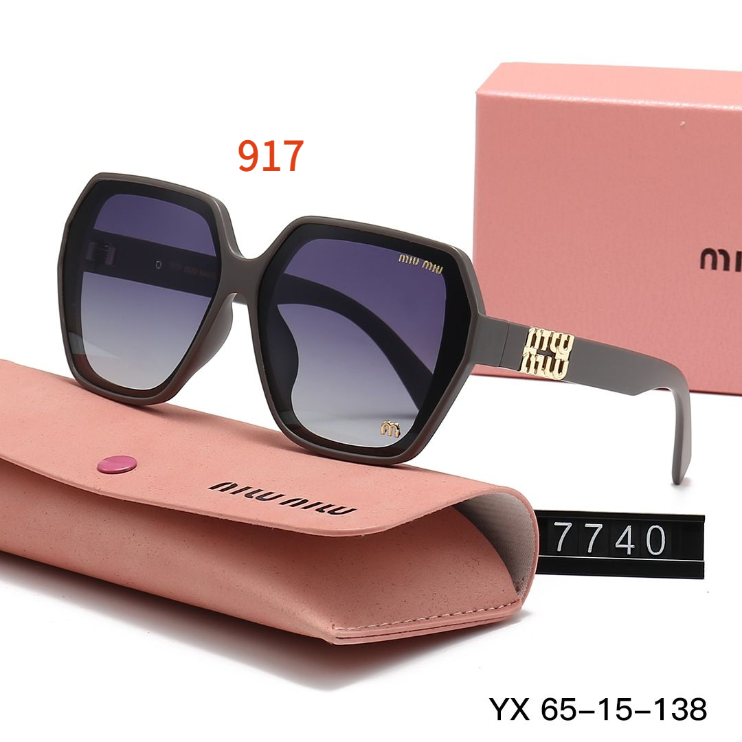 Sunglasses with the Box, SM25-7740 914 915 916 917 - qinlai888