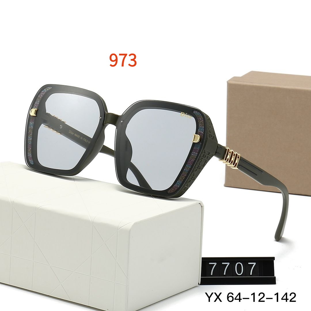 Sunglasses with the Box, SD25-7707 970 971 972 973 - qinlai888