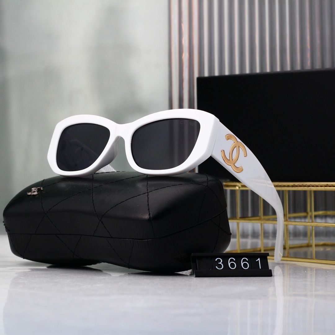Sunglasses with the Box, SC25-3661 1005 1006 1007 1008 1009 1010 - qinlai888