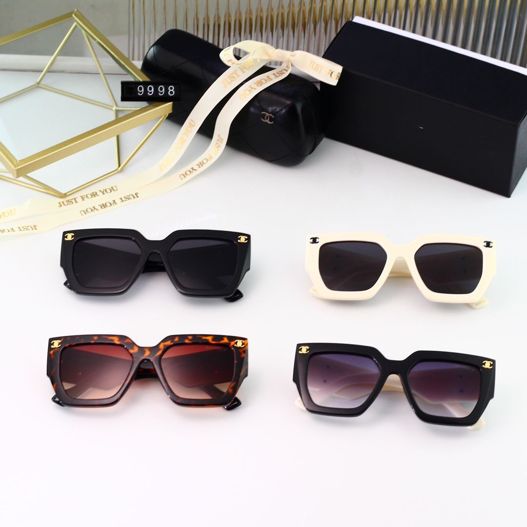 Sunglasses with the Box, SC25-9998 1055 1056 1057 1058 - qinlai888