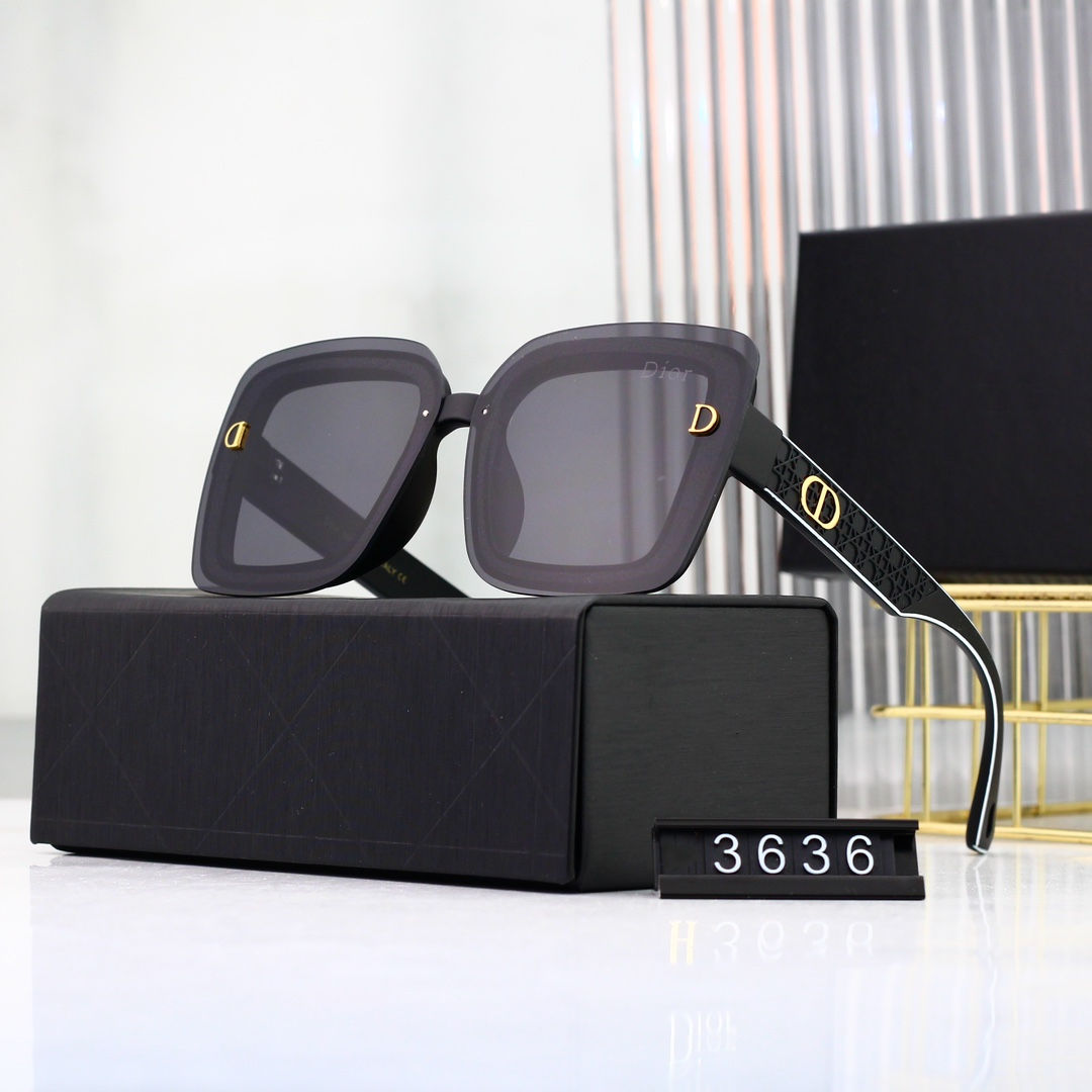Sunglasses with the Box, SD25-3636 1030 1031 1032 1033 1034 1035 - qinlai888