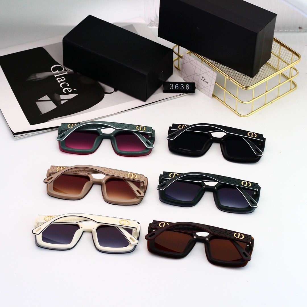 Sunglasses with the Box, SD25-3636 1030 1031 1032 1033 1034 1035 - qinlai888