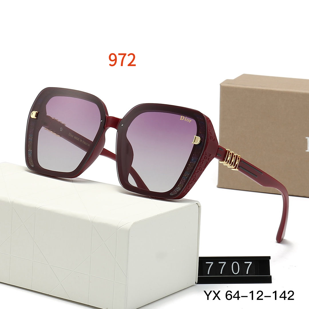 Sunglasses with the Box, SD25-7707 970 971 972 973 - qinlai888