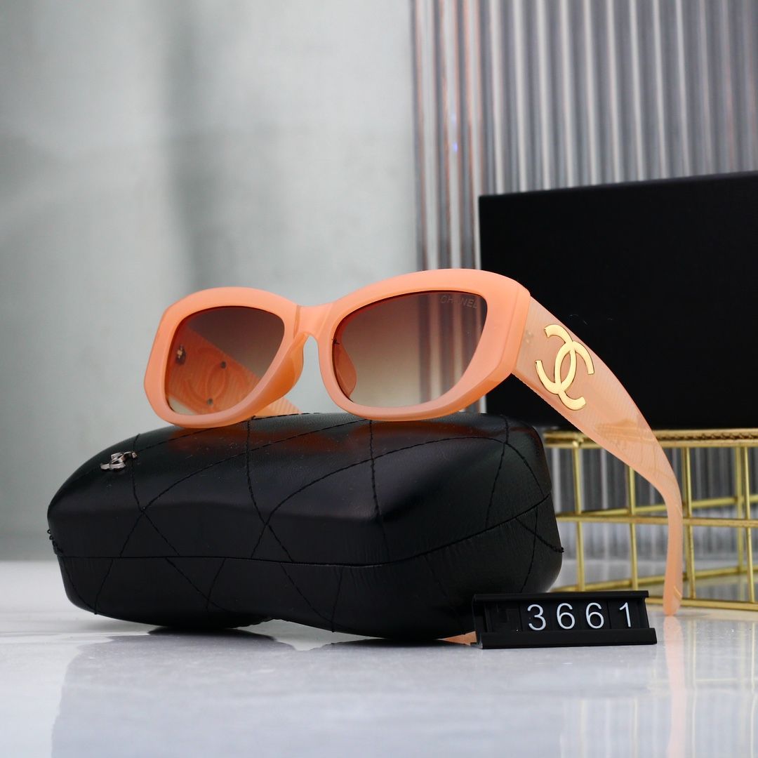 Sunglasses with the Box, SC25-3661 1005 1006 1007 1008 1009 1010 - qinlai888