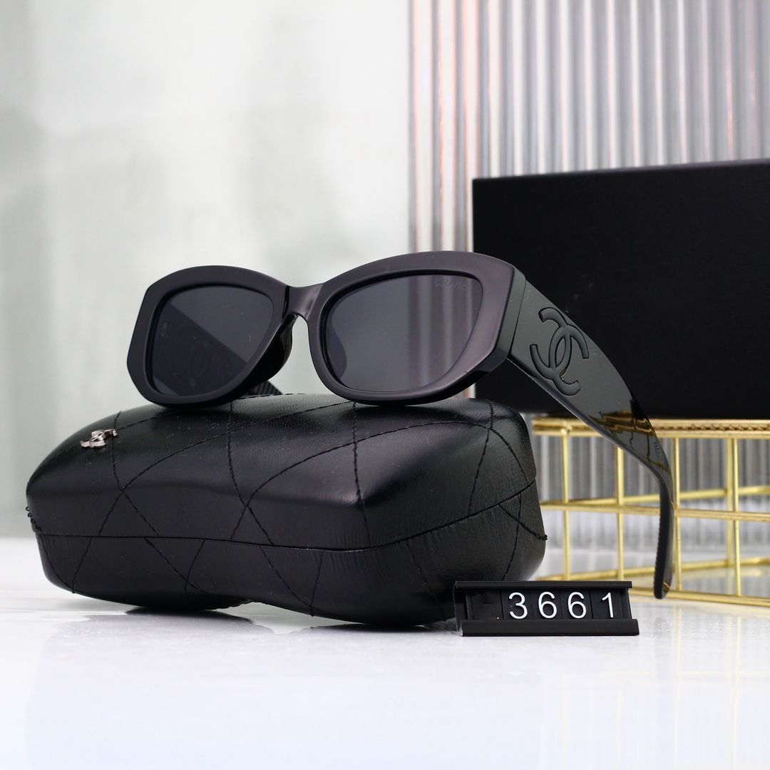 Sunglasses with the Box, SC25-3661 1005 1006 1007 1008 1009 1010 - qinlai888
