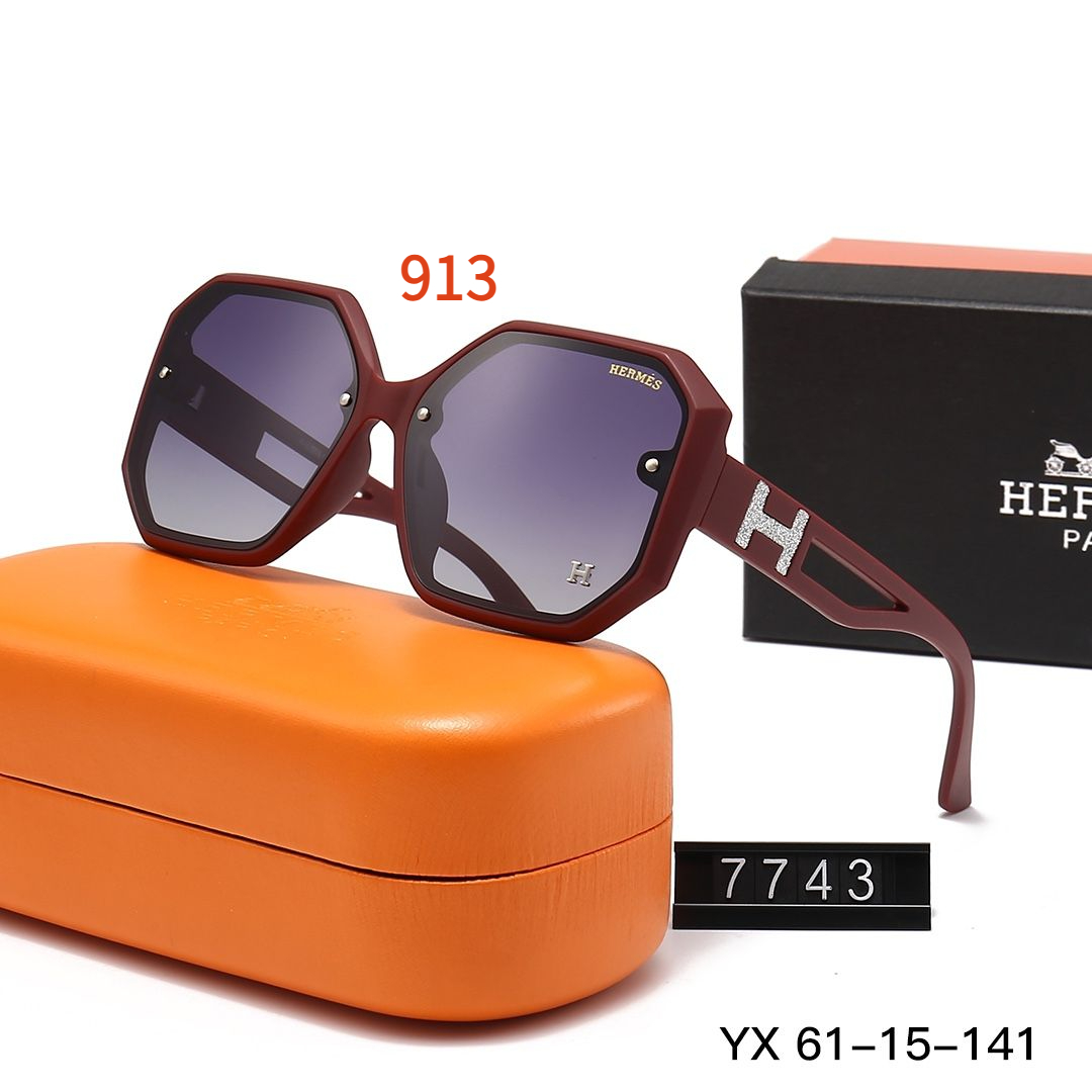 Sunglasses with the Box, SH25-7743 909 910 911 912 913 - qinlai888