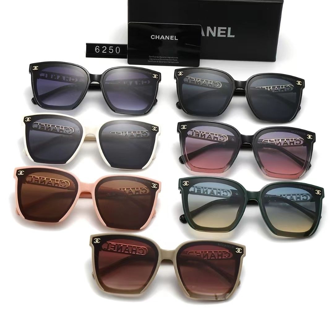 Sunglasses with the Box, SC24-6250 1100 1101 1102 1103 1104 1105 1106 - qinlai888