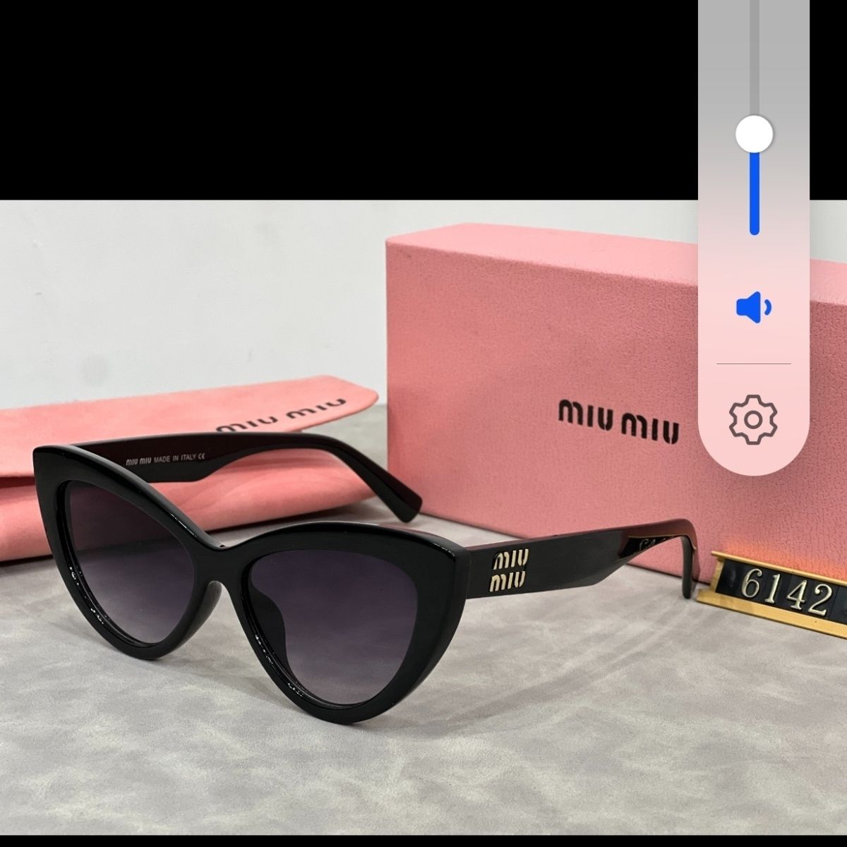 Sunglasses with the Box, SM23-6142 1096 1097 1098 1099 - qinlai888