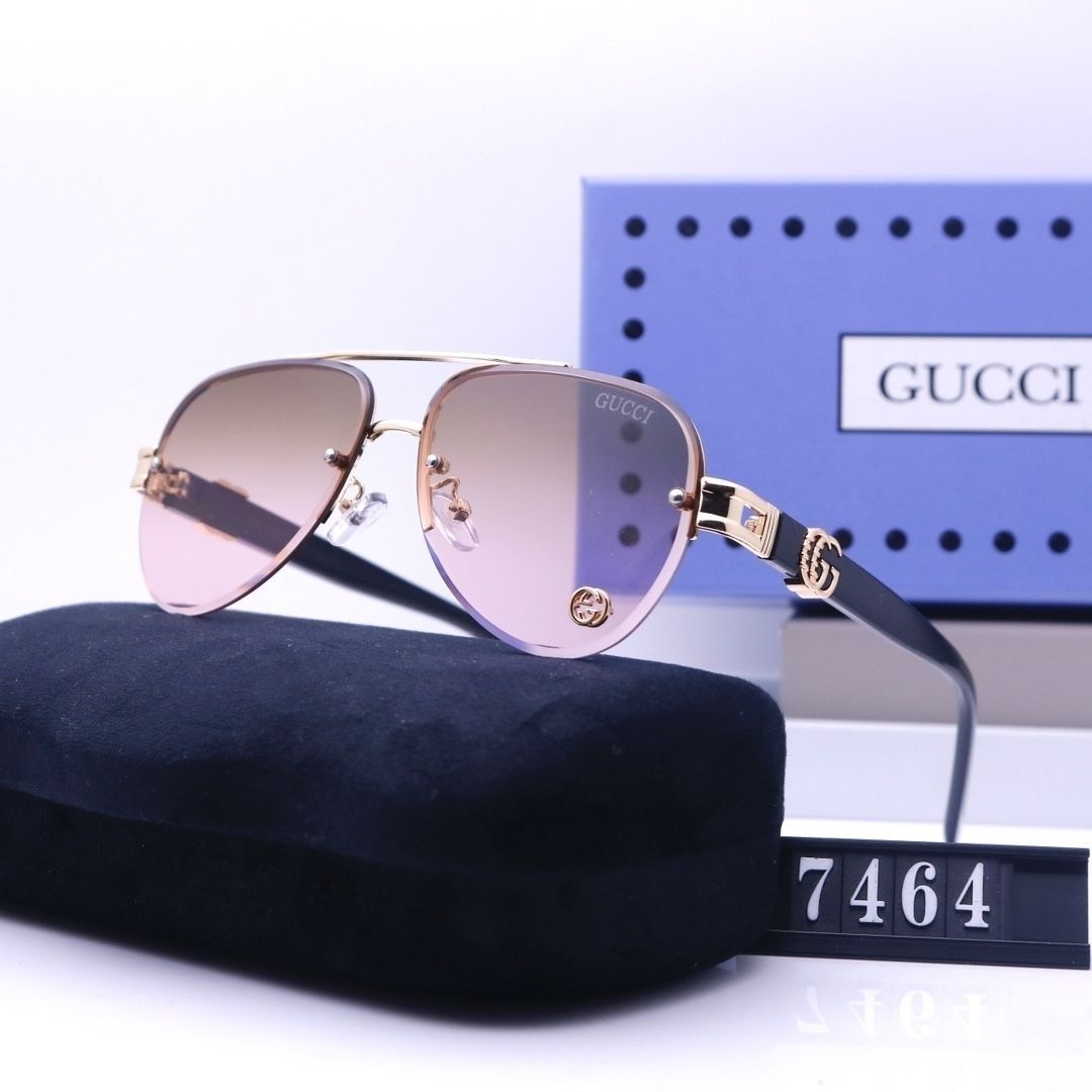 Sunglasses with the Box, SG25-7464 1132 1133 1134 1135 1136 1137 - qinlai888