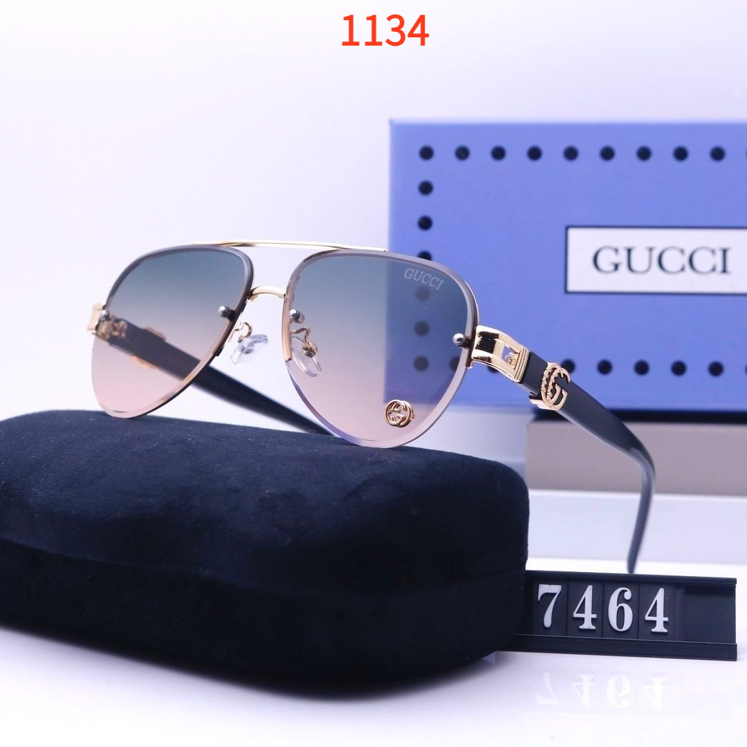 Sunglasses with the Box, SG25-7464 1132 1133 1134 1135 1136 1137 - qinlai888