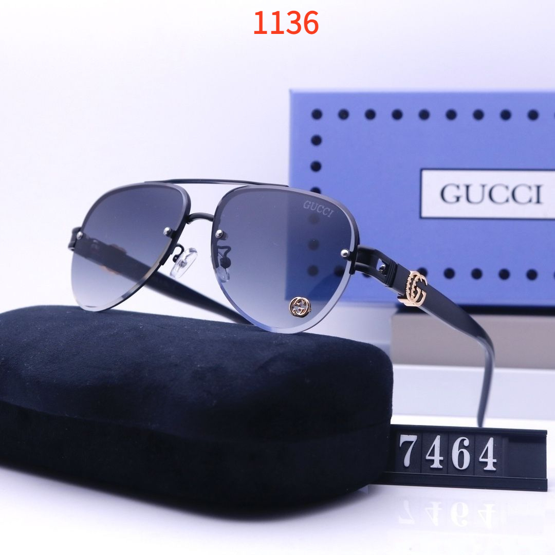 Sunglasses with the Box, SG25-7464 1132 1133 1134 1135 1136 1137 - qinlai888