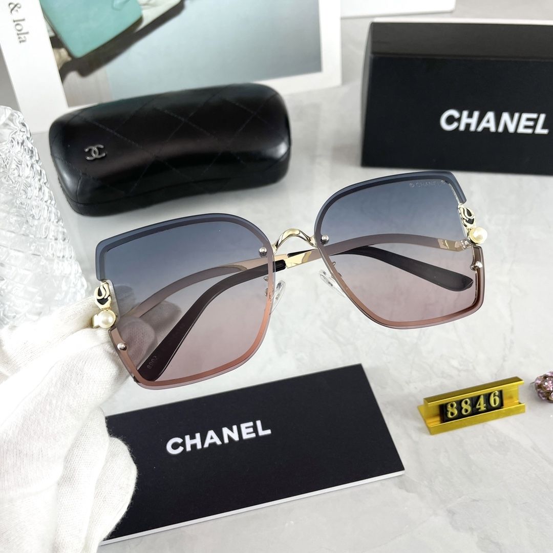 Sunglasses with the Box, SC25-8846 1107 1108 1109 1110 1111 - qinlai888