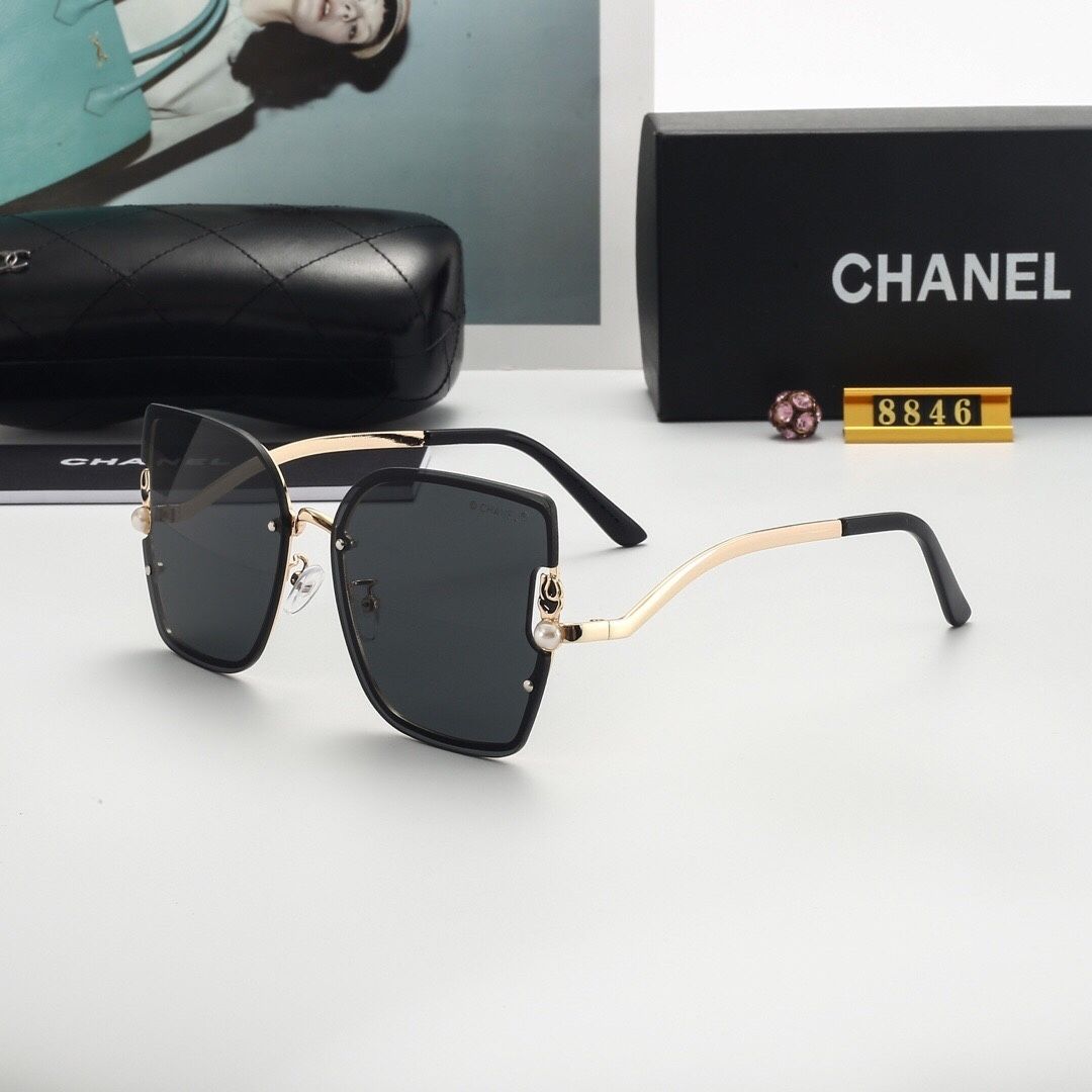 Sunglasses with the Box, SC25-8846 1107 1108 1109 1110 1111 - qinlai888