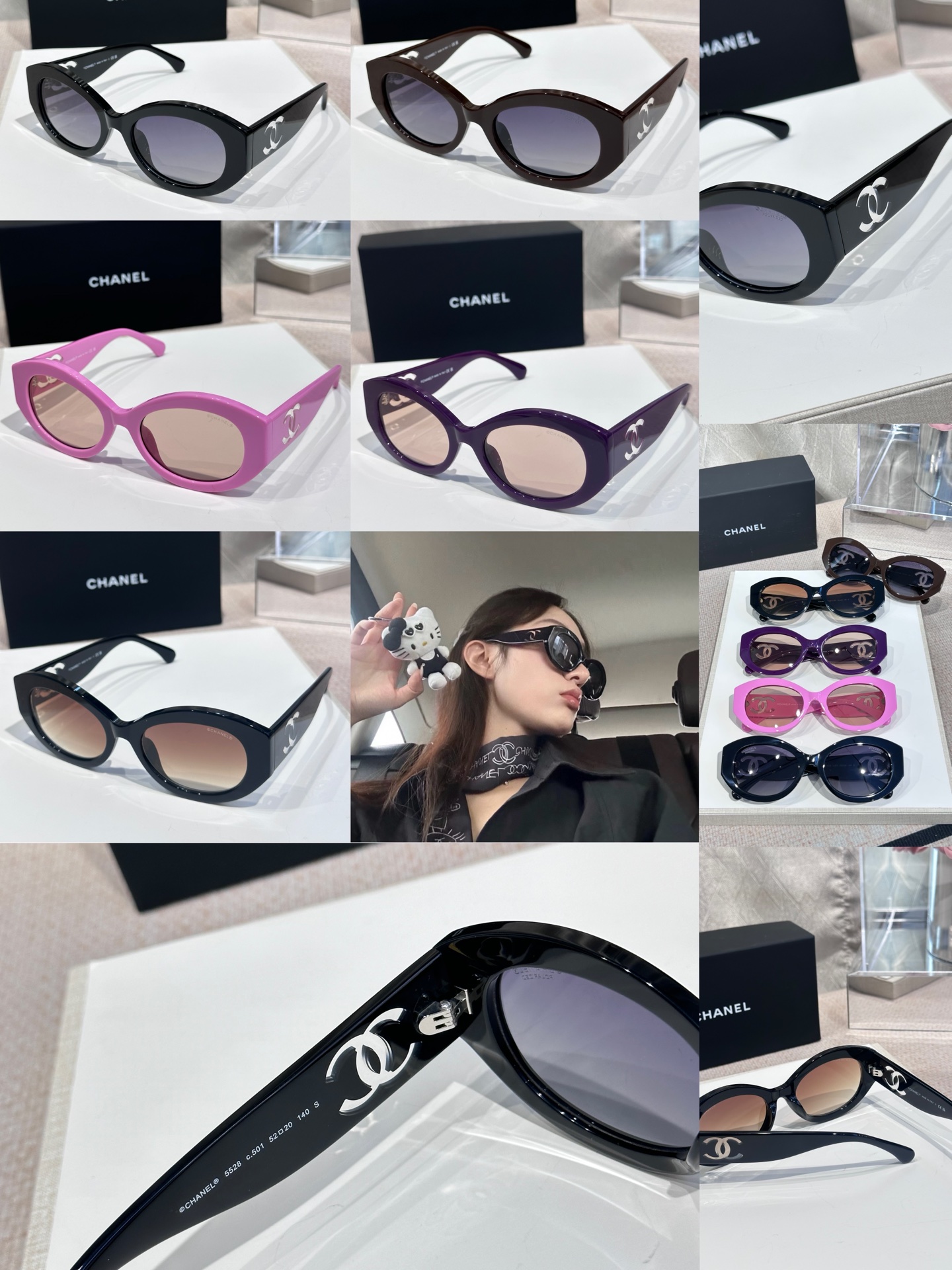 Sunglasses with the Box, SC36-5528 1171 1172 1173 1174 1175 - qinlai888