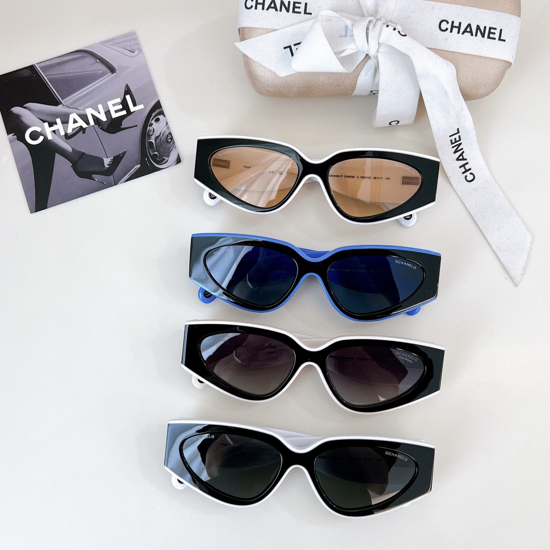 Sunglasses with the Box, SC36-6056 1162 1163 1164 1165 - qinlai888