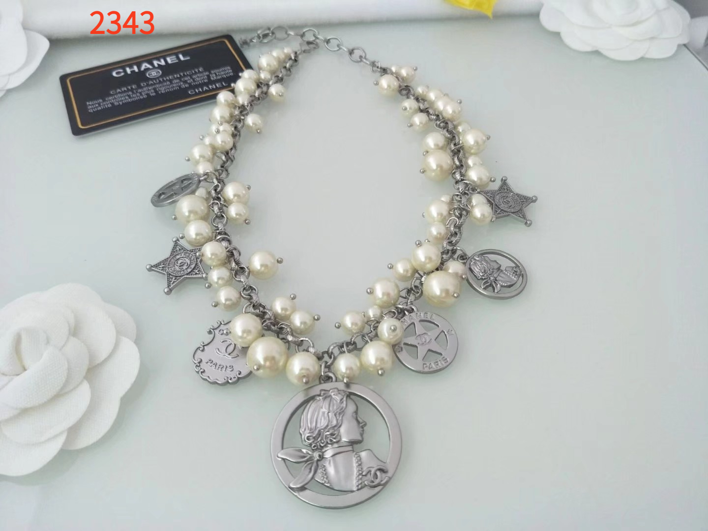 Necklace jewelry, no box, JC30 2342 2343 - qinlai888