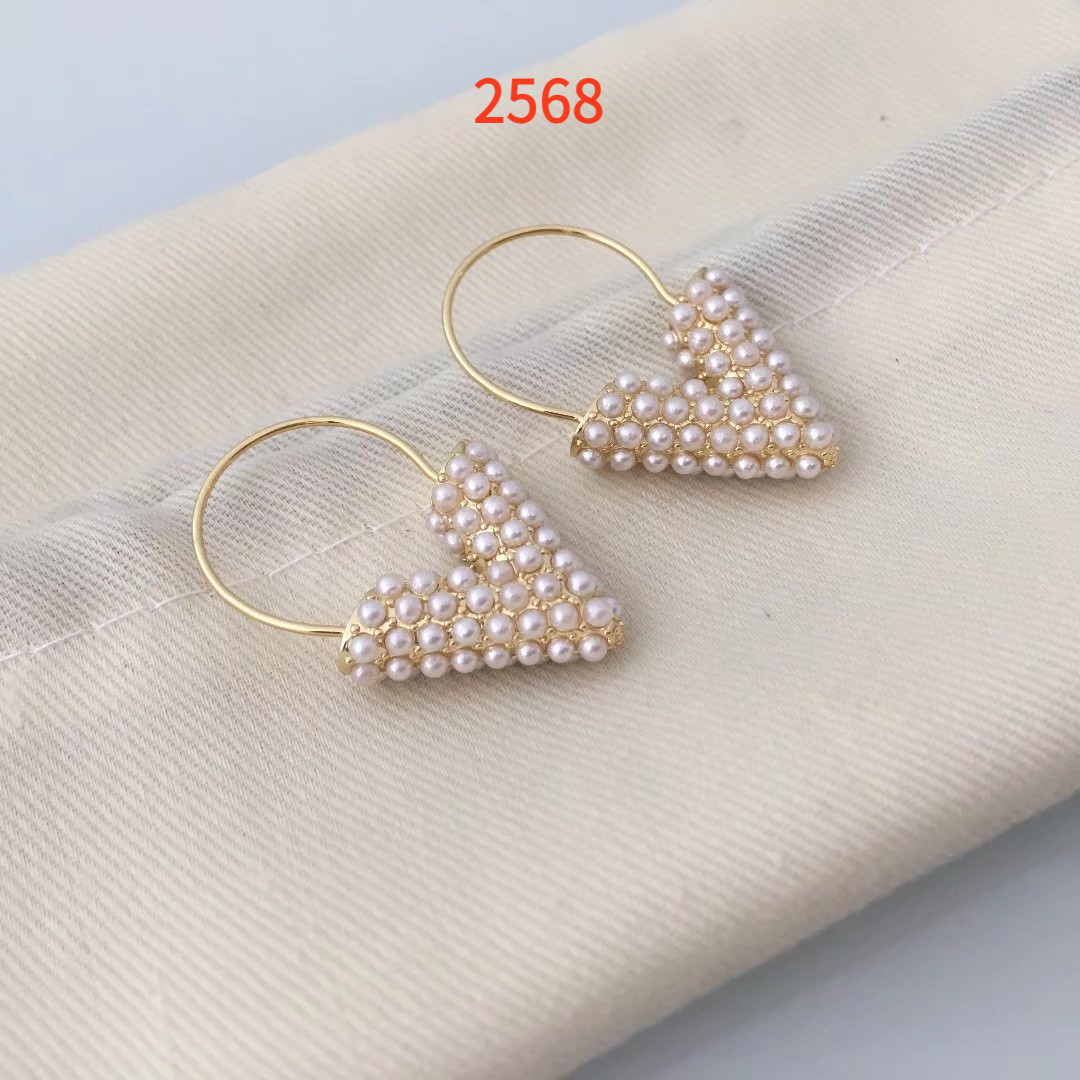 Earrings jewelry, no box, JV21 2568 - qinlai888