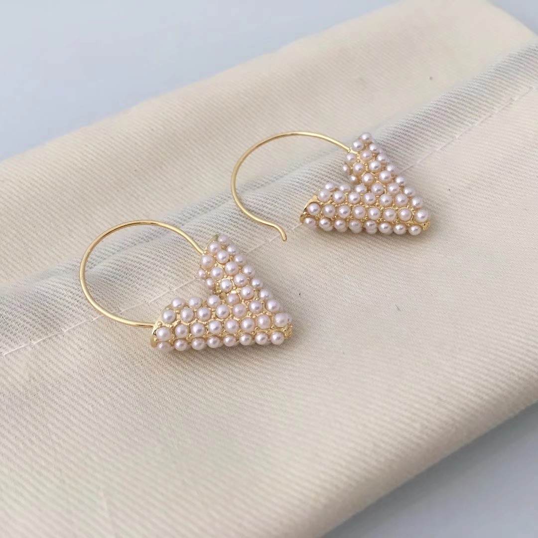 Earrings jewelry, no box, JV21 2568 - qinlai888