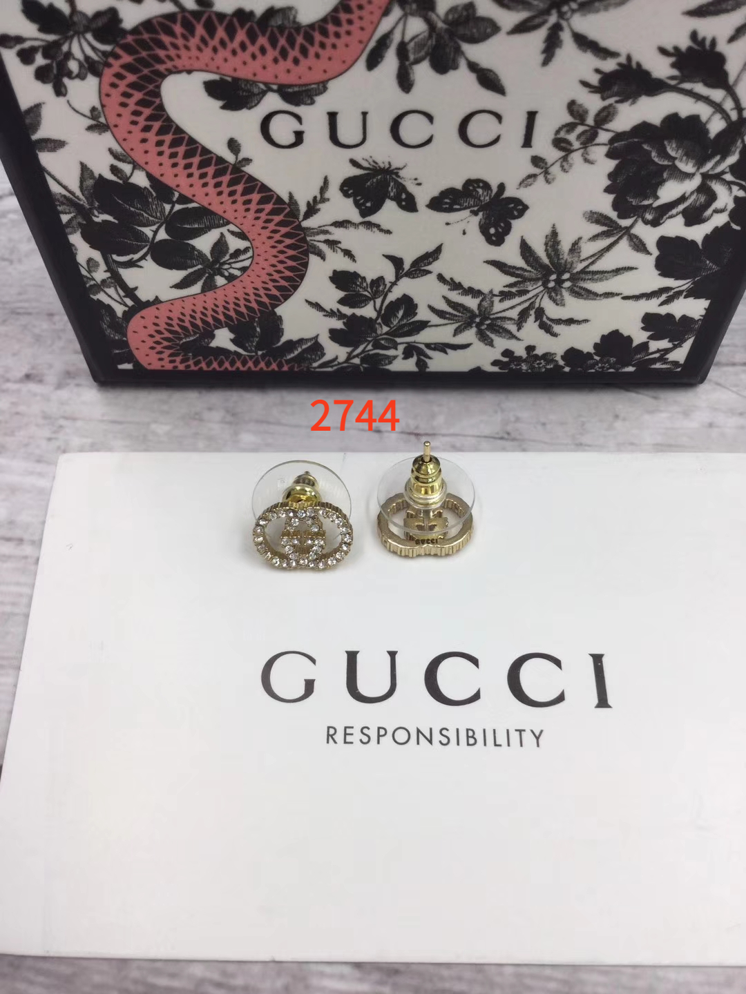 Earrings jewelry, no box, JG26 2744 2745 - qinlai888