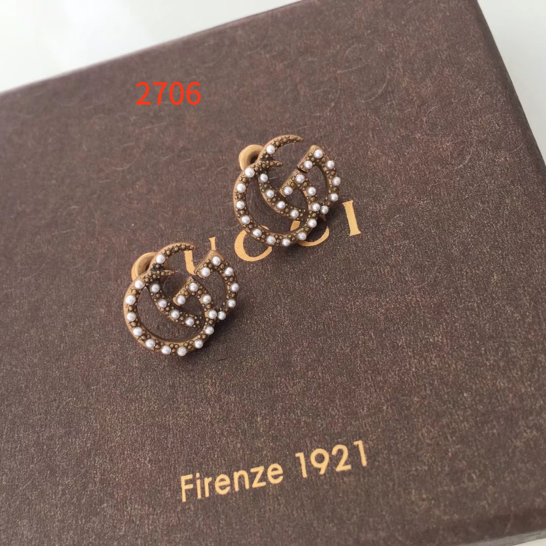 Earrings jewelry, no box, JG19 2705 2706 - qinlai888