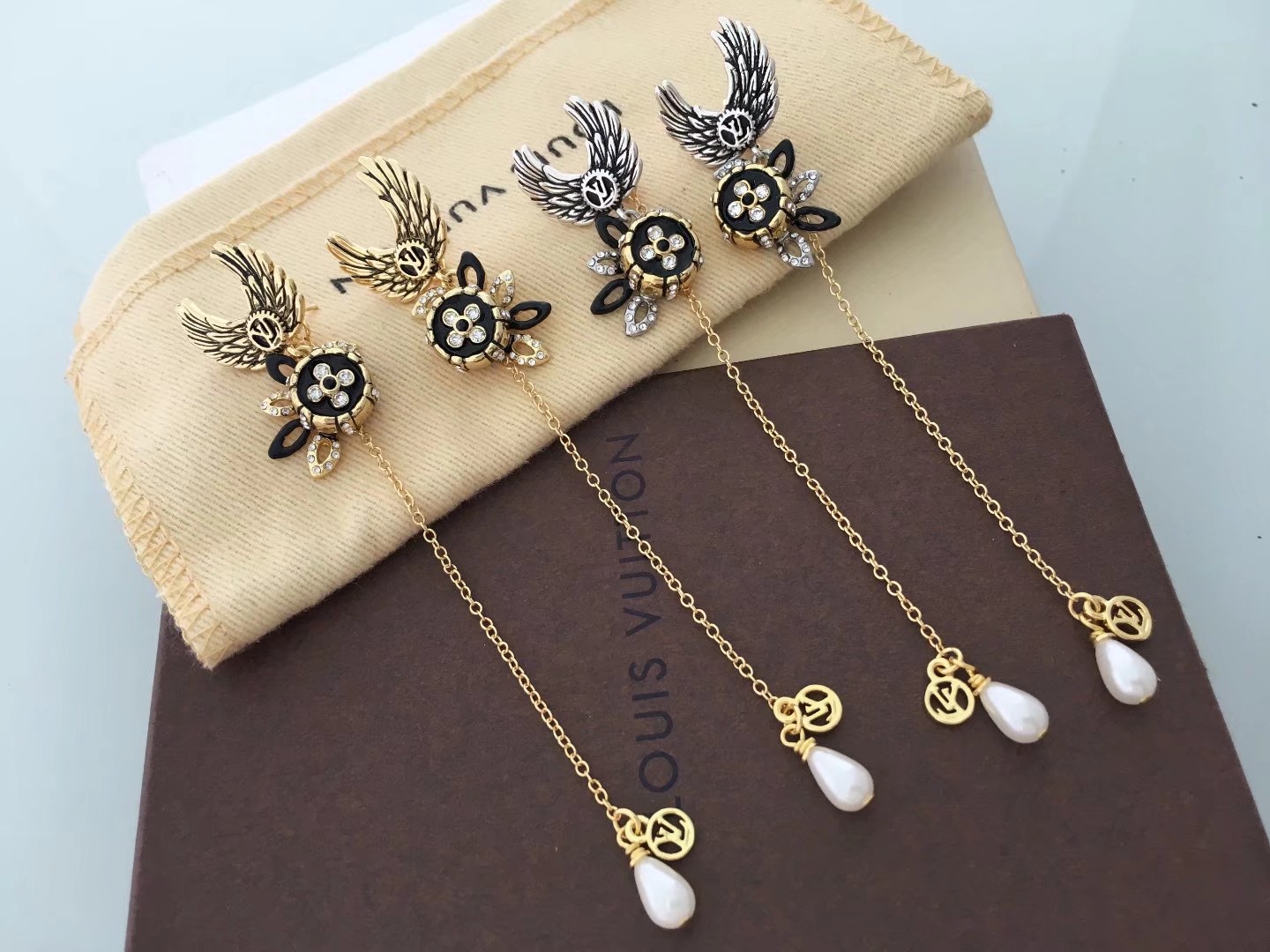 Earrings jewelry, no box, JL27 2645 2646 - qinlai888