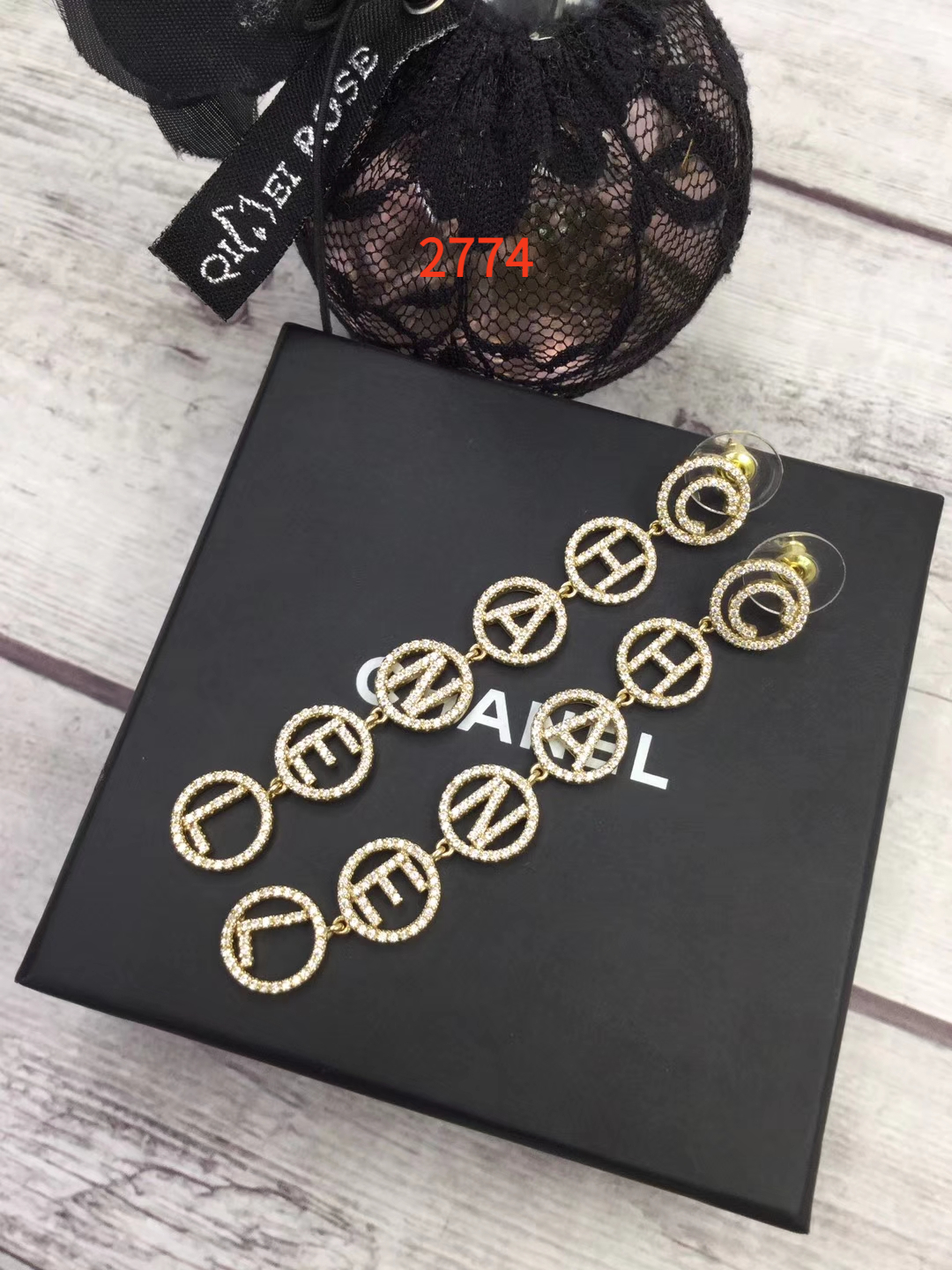 Earrings jewelry, no box, JC39 2774 2775 - qinlai888