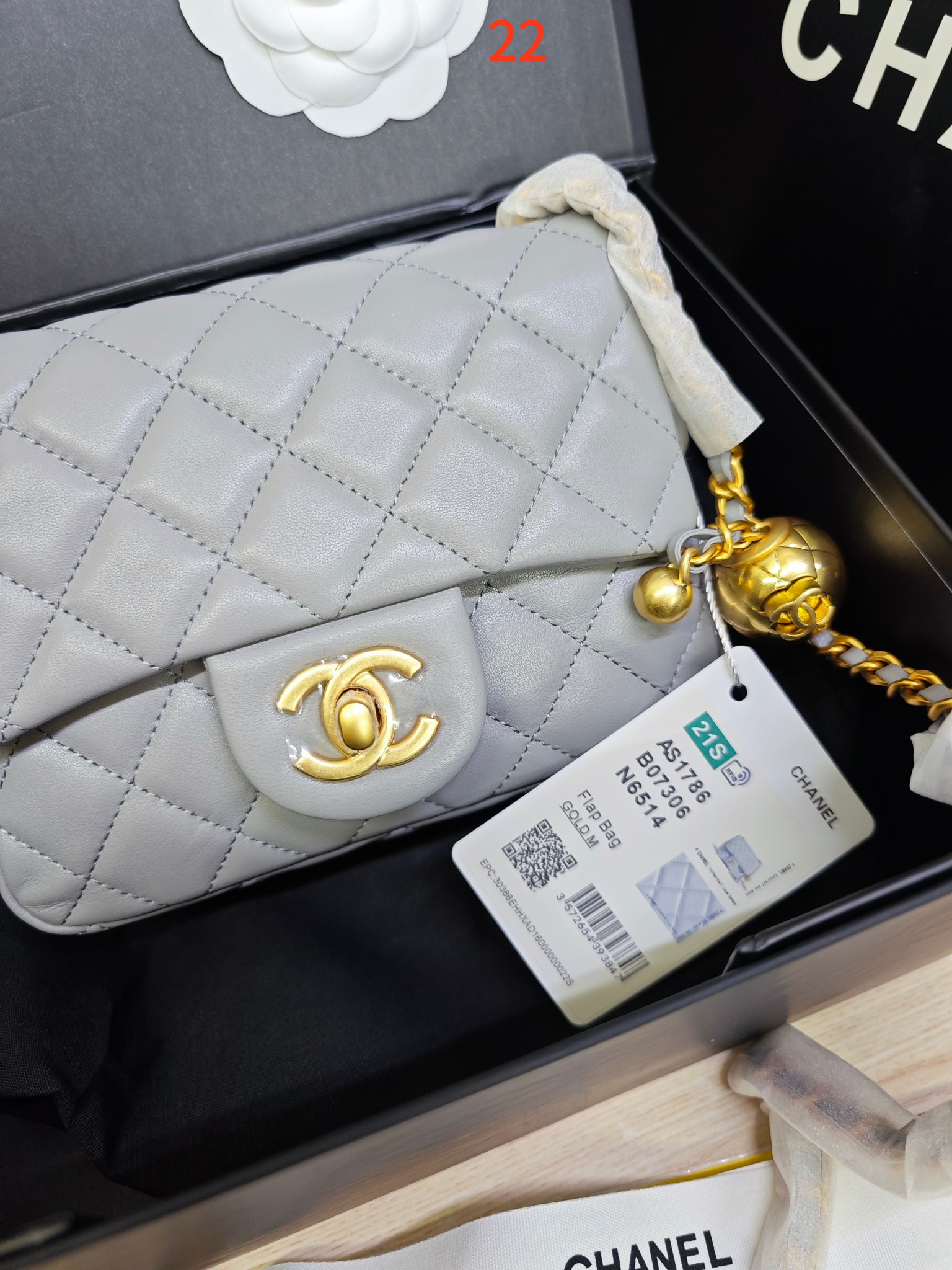 AAAA Quality Sheepskin Bag,No box,Size:18CM, BC199 022 - qinlai888