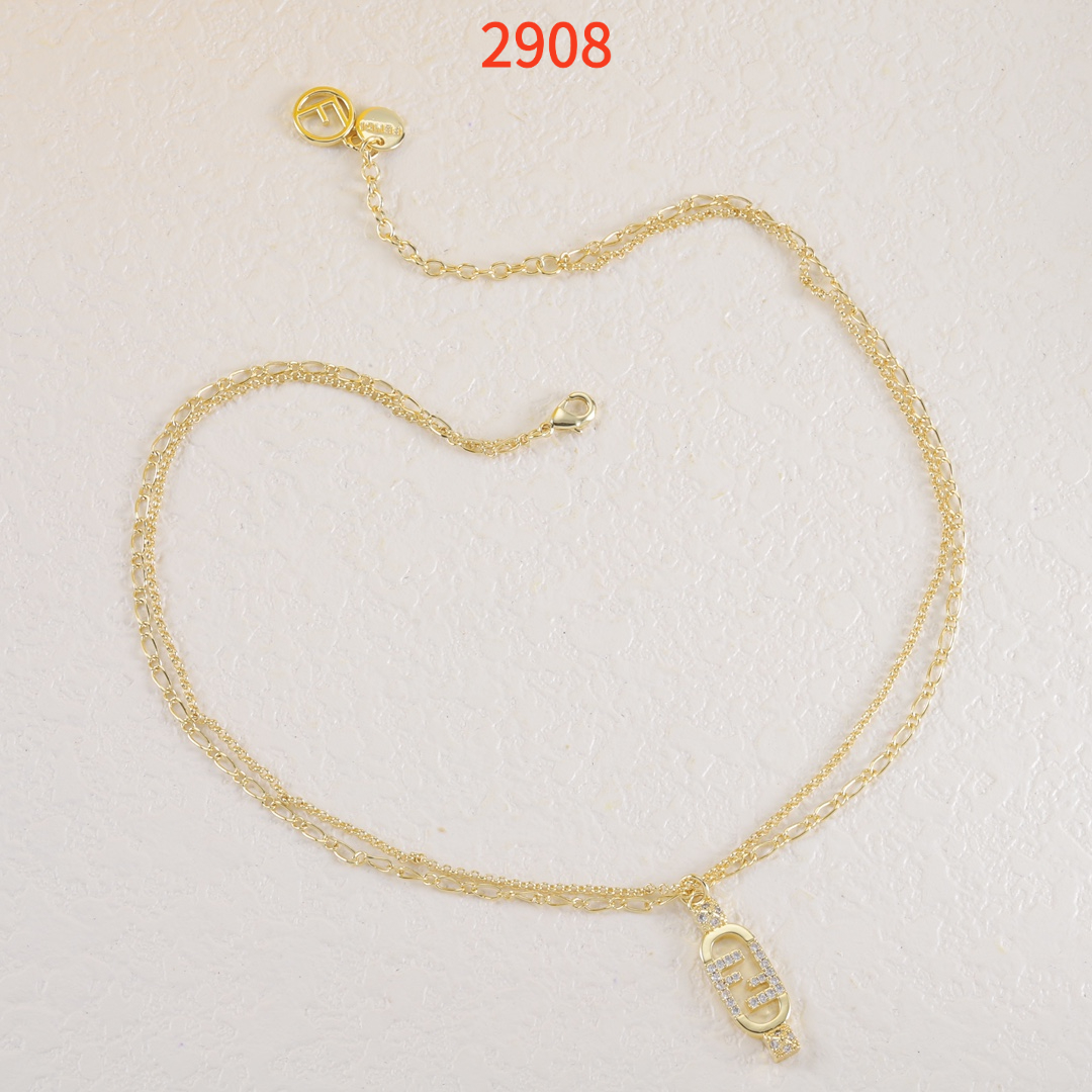 Necklace jewelry,no box,JF22 2907 2908 - qinlai888