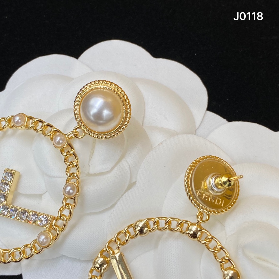 Earring jewelry, no box, JF22 2888 - qinlai888