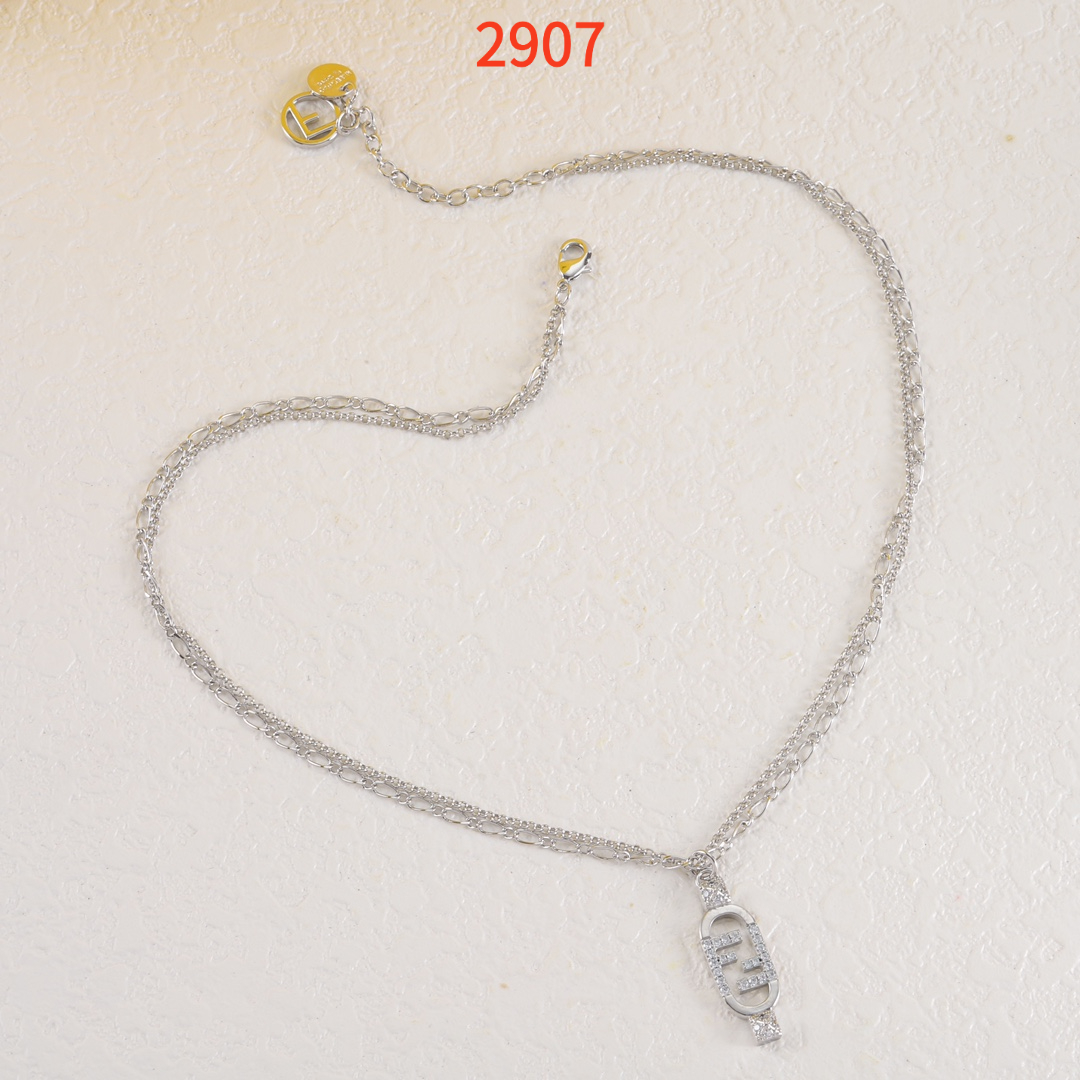 Necklace jewelry,no box,JF22 2907 2908 - qinlai888
