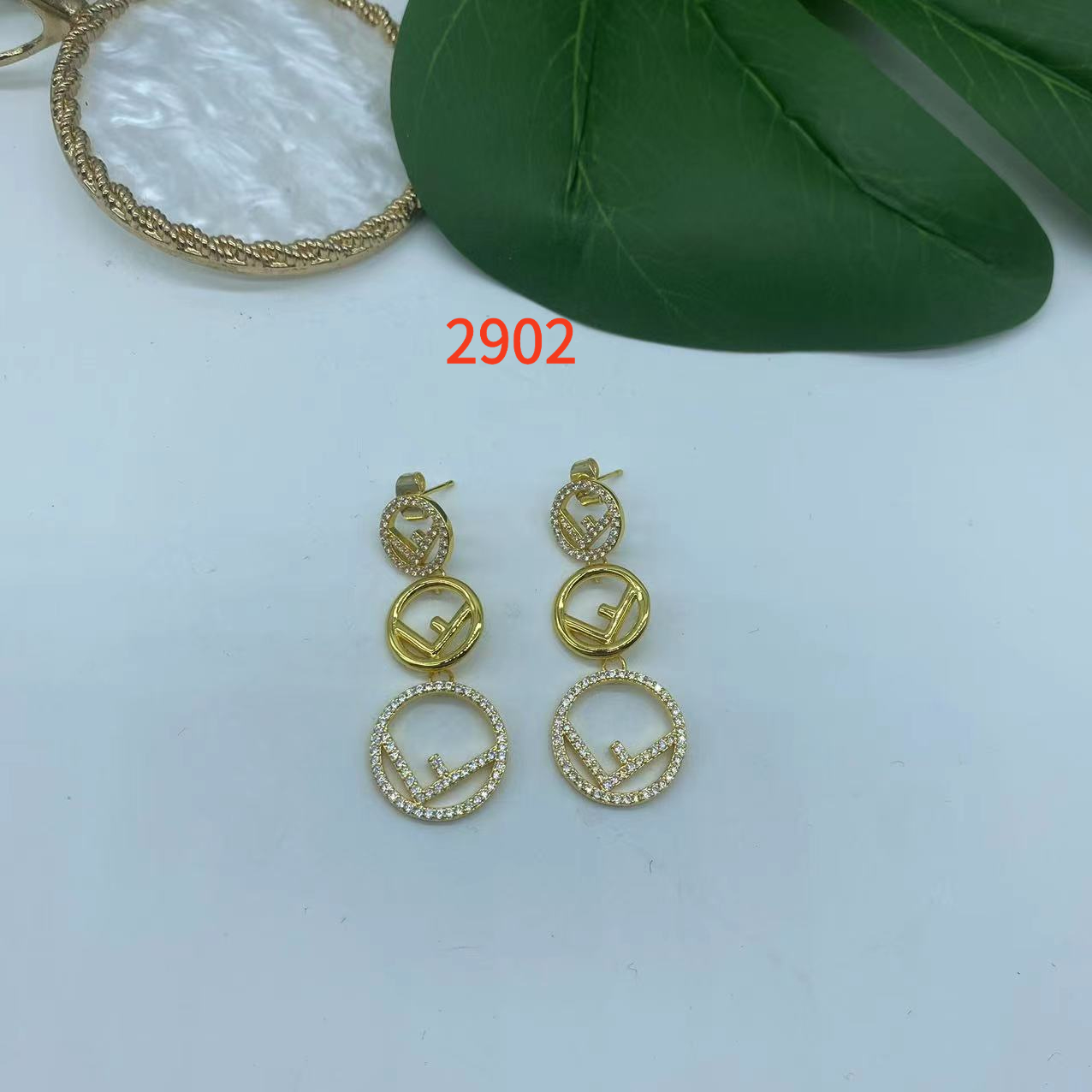 Earring jewelry, no box, JF21 2902 - qinlai888