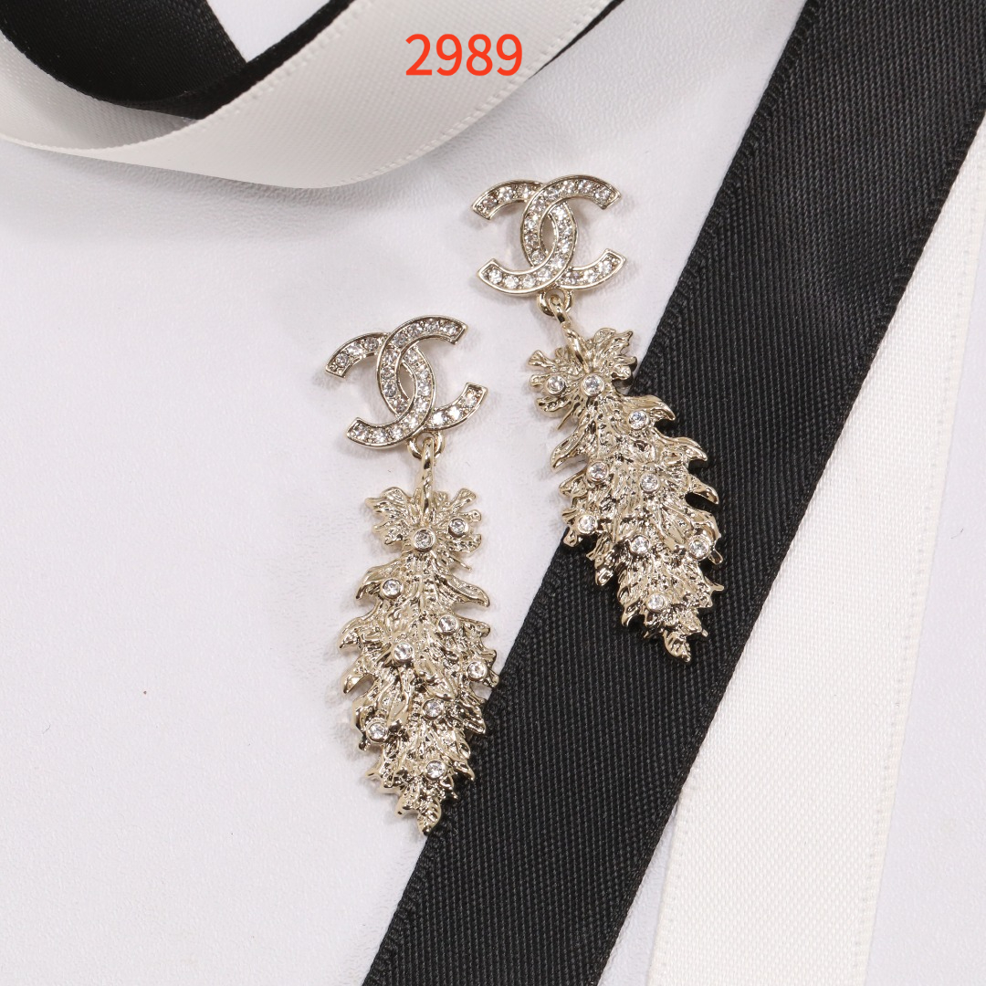 Earring jewelry, no box, JC17 2989 2990 - qinlai888