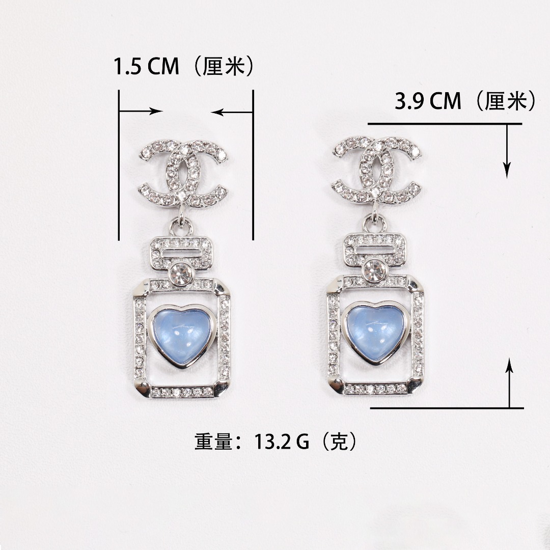 Earring jewelry, no box, JC18 3035 3036 - qinlai888