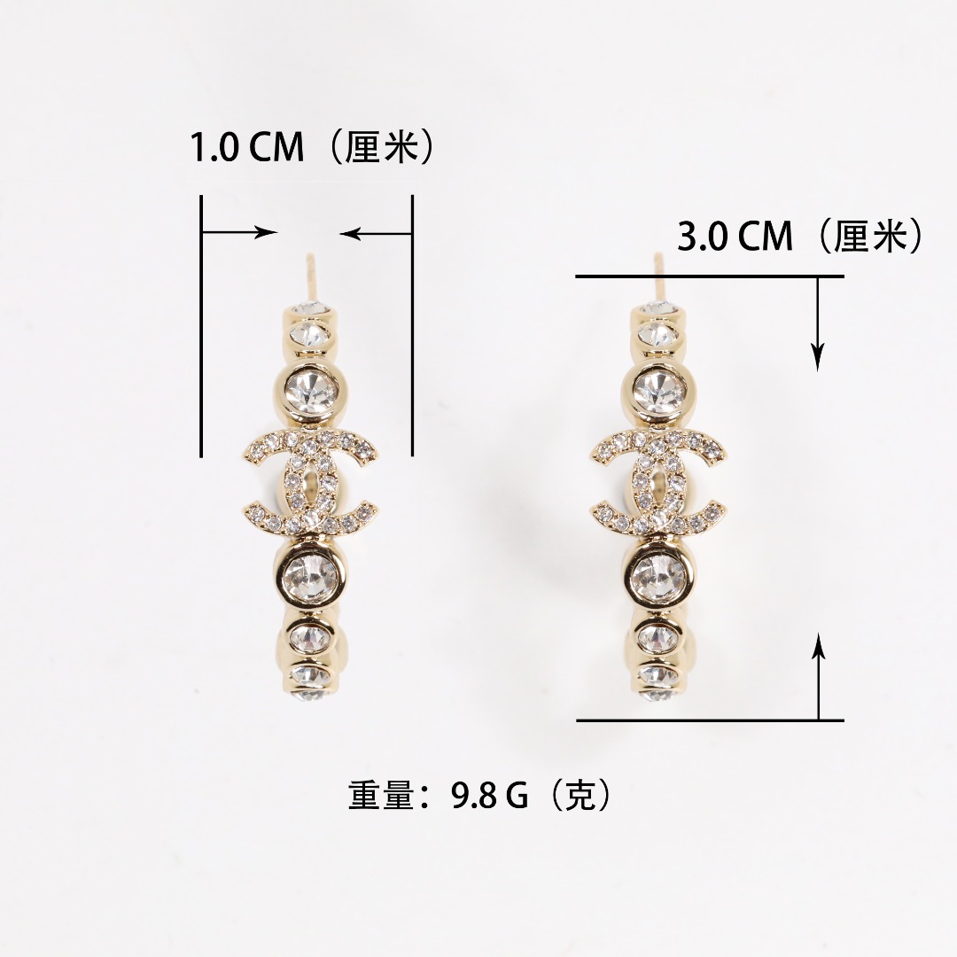 Earring jewelry, no box, JC17 3032 - qinlai888