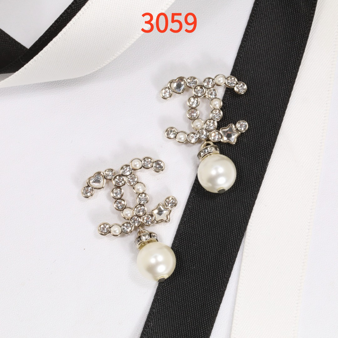 Earring jewelry, no box, JC17 3058 3059 - qinlai888