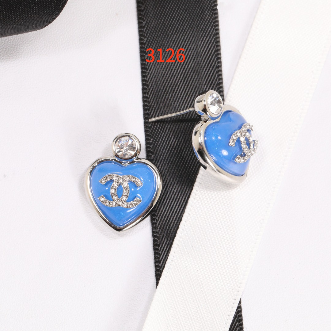 Earring jewelry, no box, JC17 3125 3126 - qinlai888