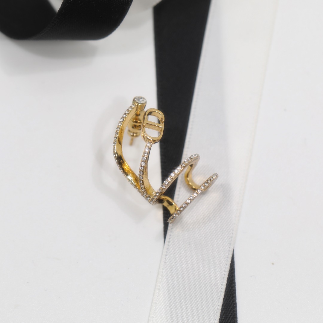 Earring jewelry, no box, JD15 3187-Single - qinlai888