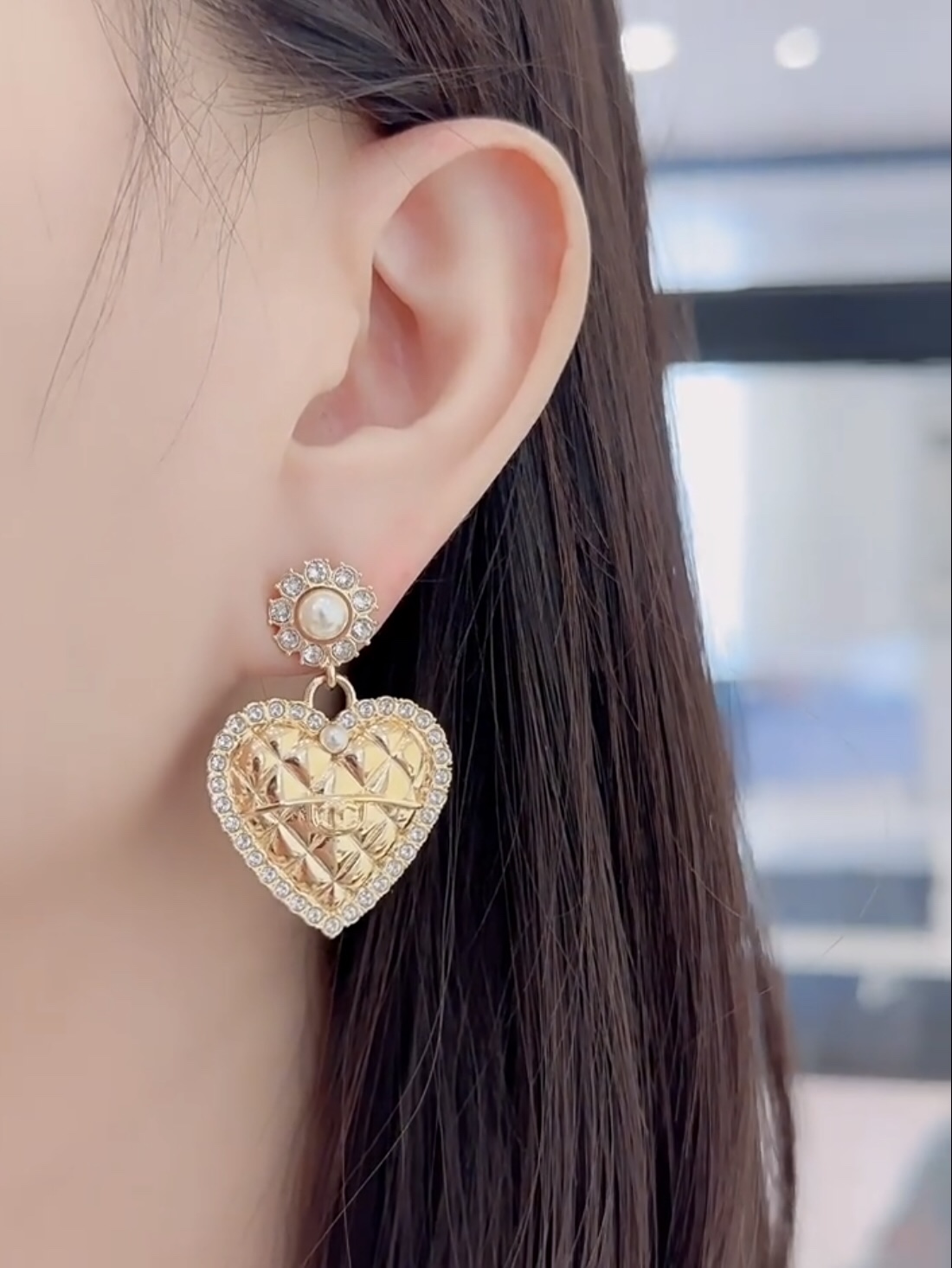 Earring jewelry, no box, JC17 3263 - qinlai888