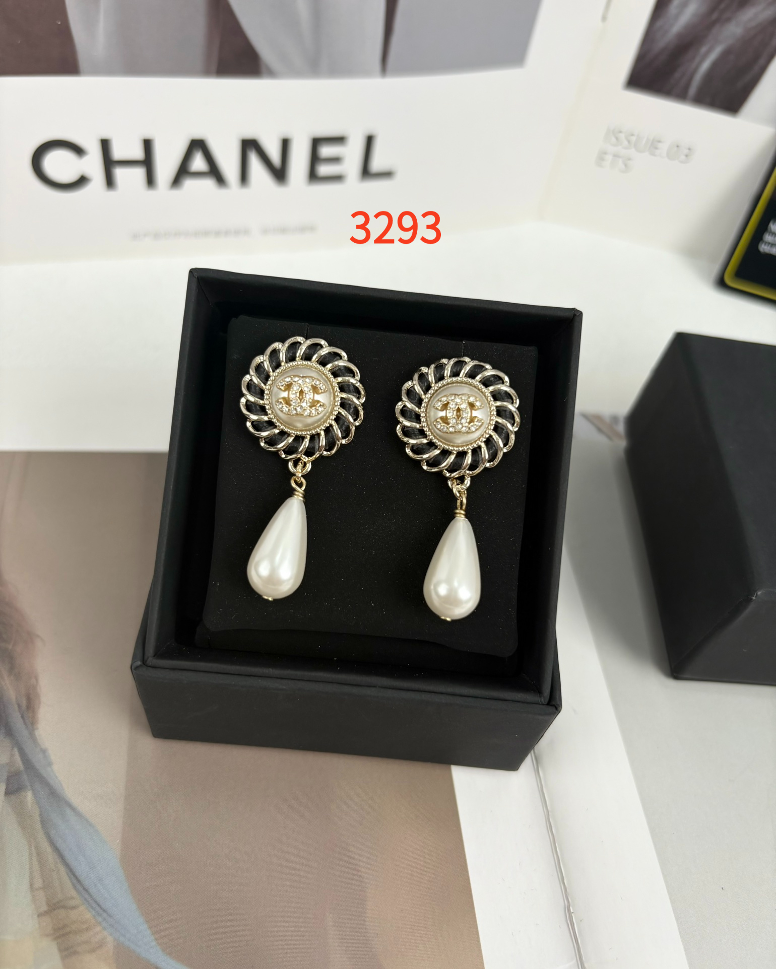 Earring jewelry, no box, JC19 3293 - qinlai888