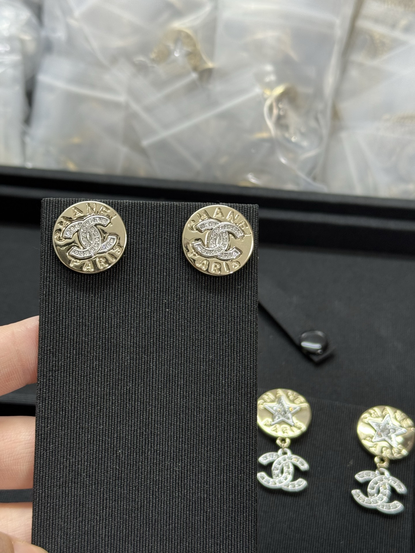 Earring jewelry, no box, JC17 3252 - qinlai888