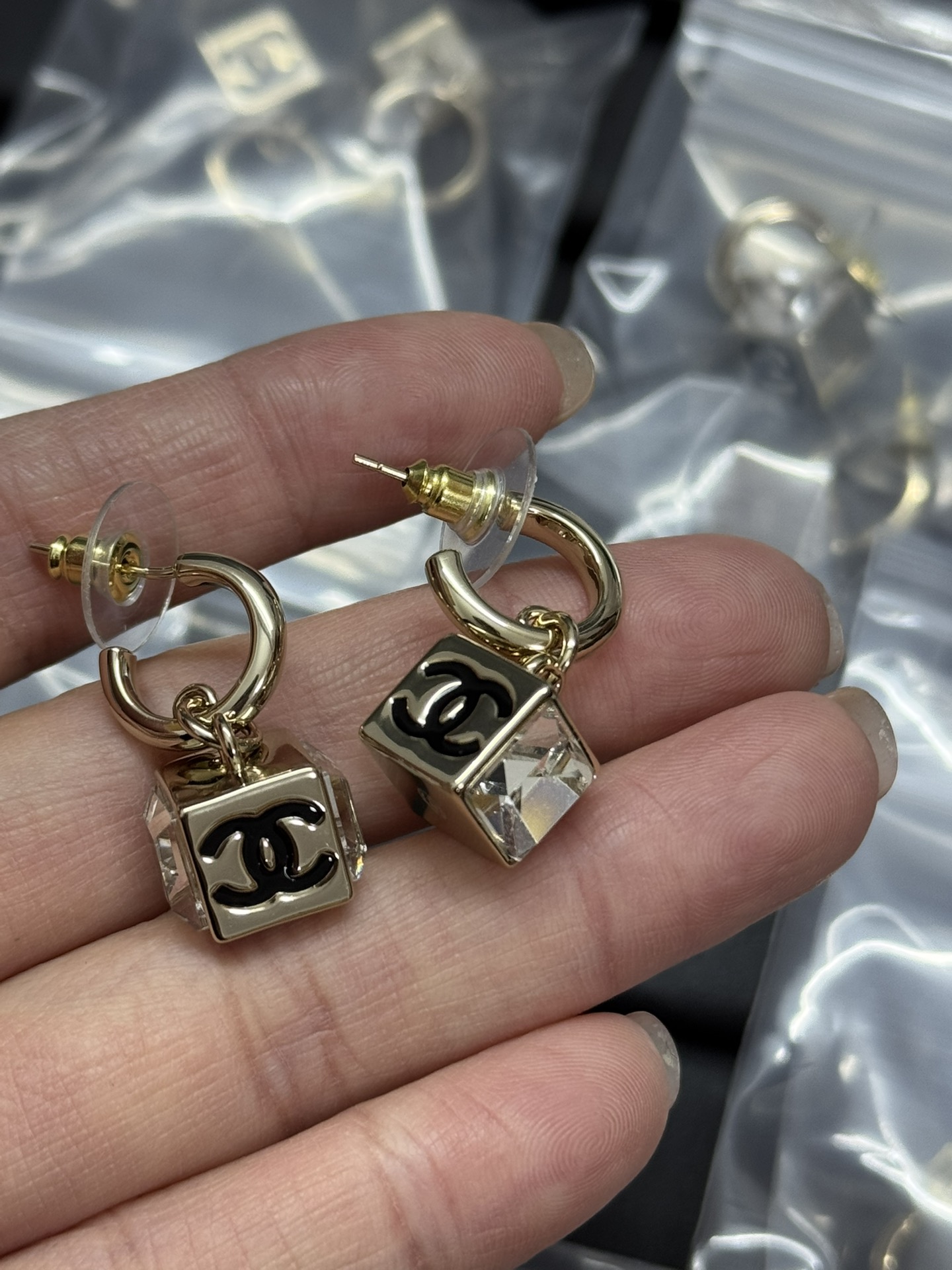 Earring jewelry, no box, JC18 3302 3303 - qinlai888