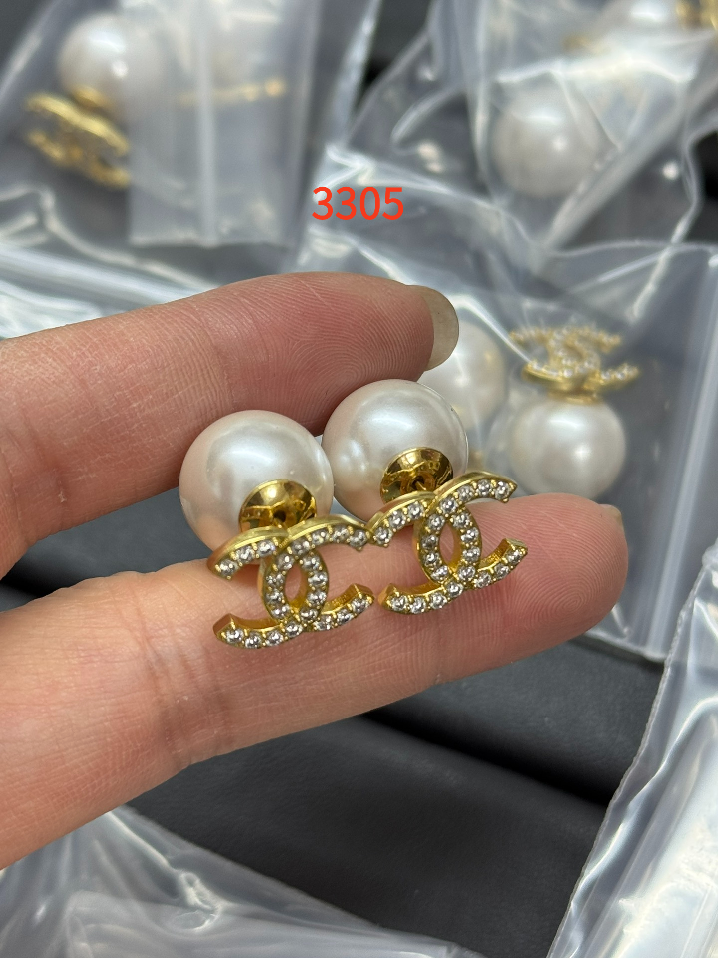 Earring jewelry, no box, JC17 3305 - qinlai888