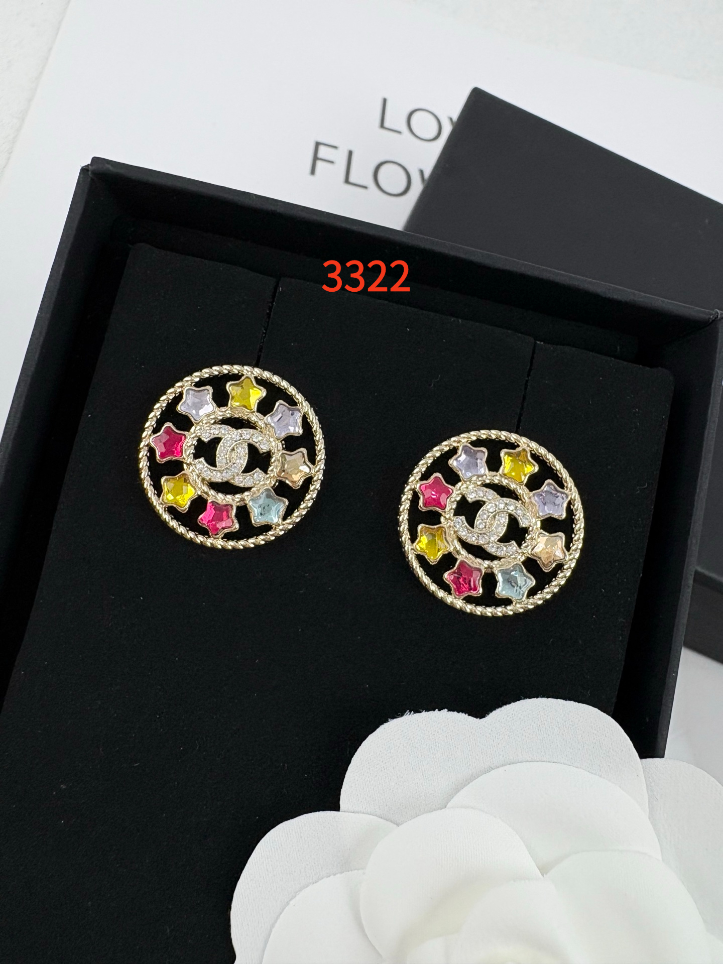Earring jewelry, no box, JC18 3322 - qinlai888