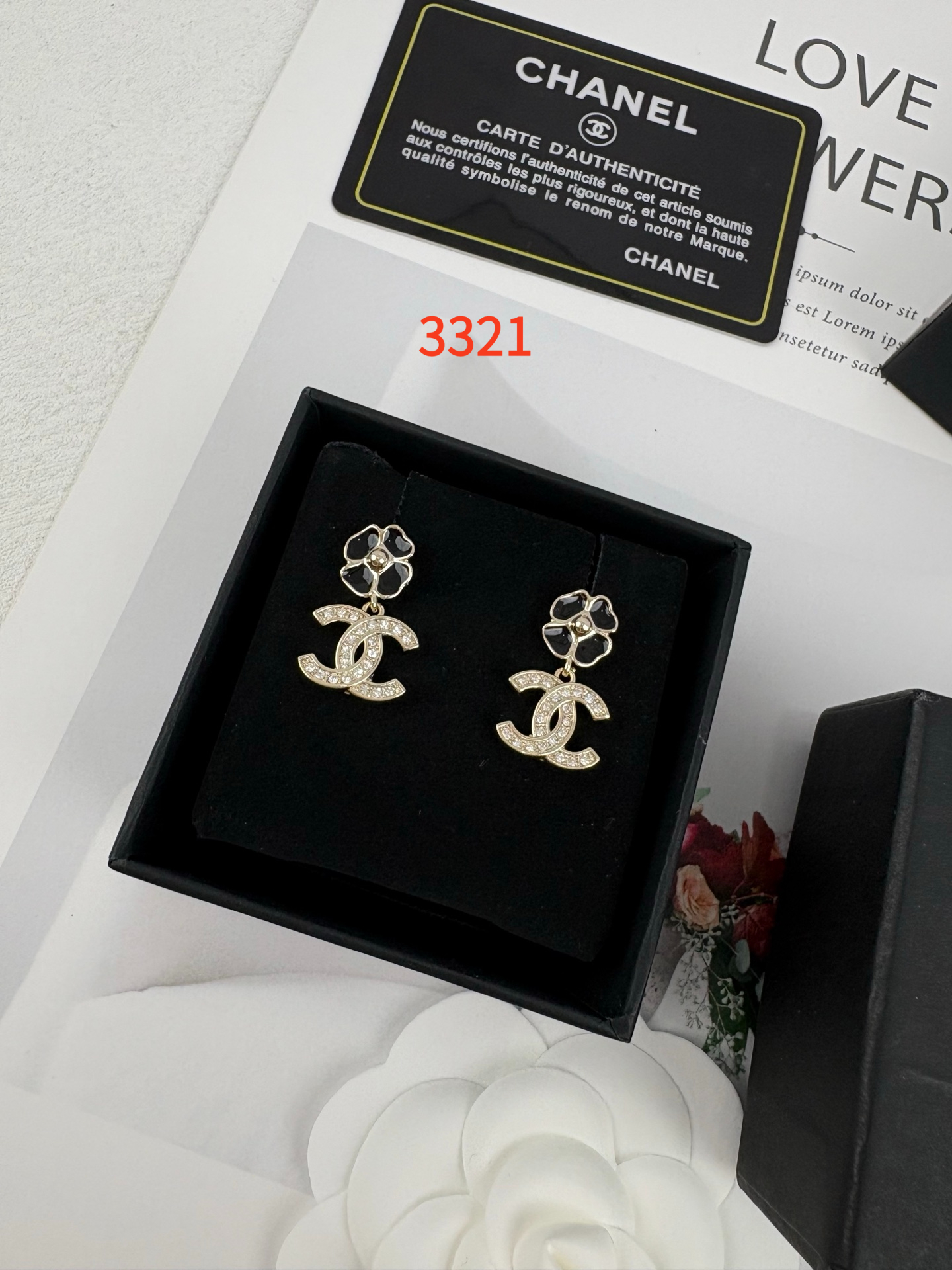Earring jewelry, no box, JC18 3321 - qinlai888