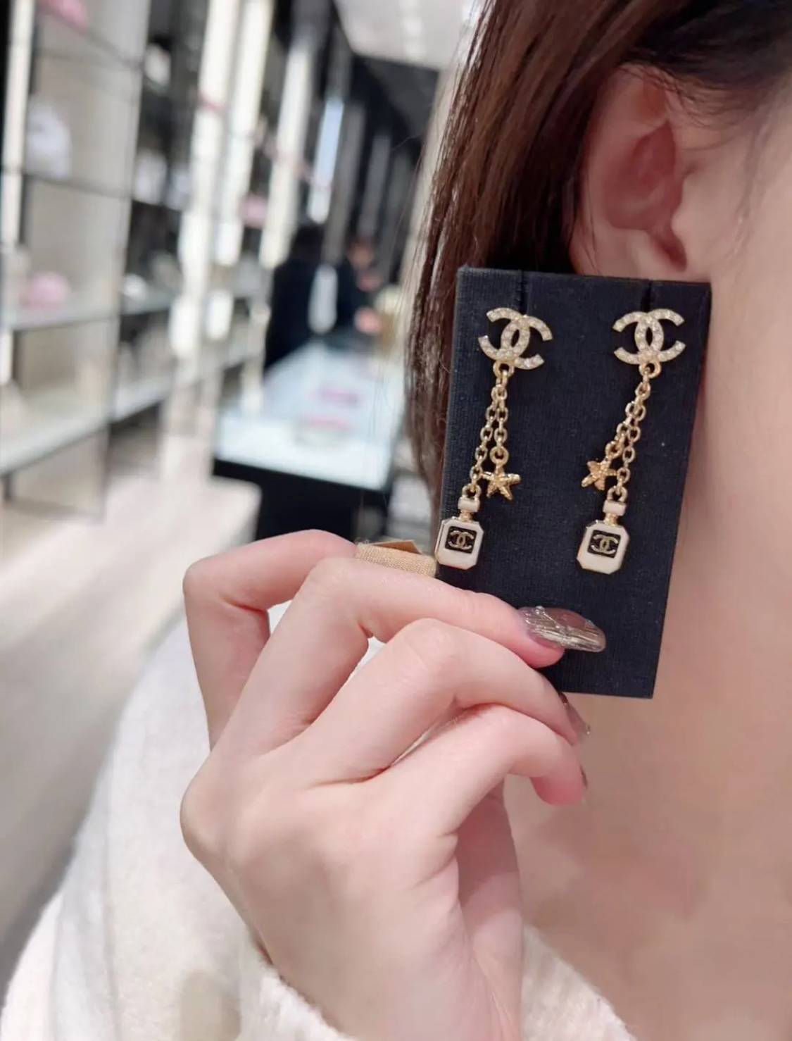 Earring jewelry, no box, JC18 3387 - qinlai888
