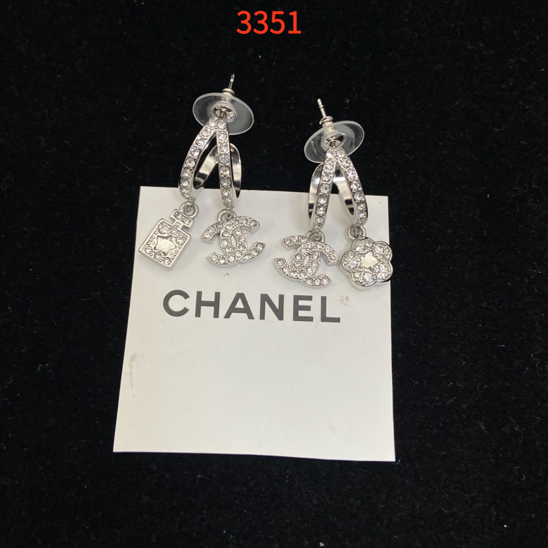 Earring jewelry, no box, JC17 3351 3352 - qinlai888