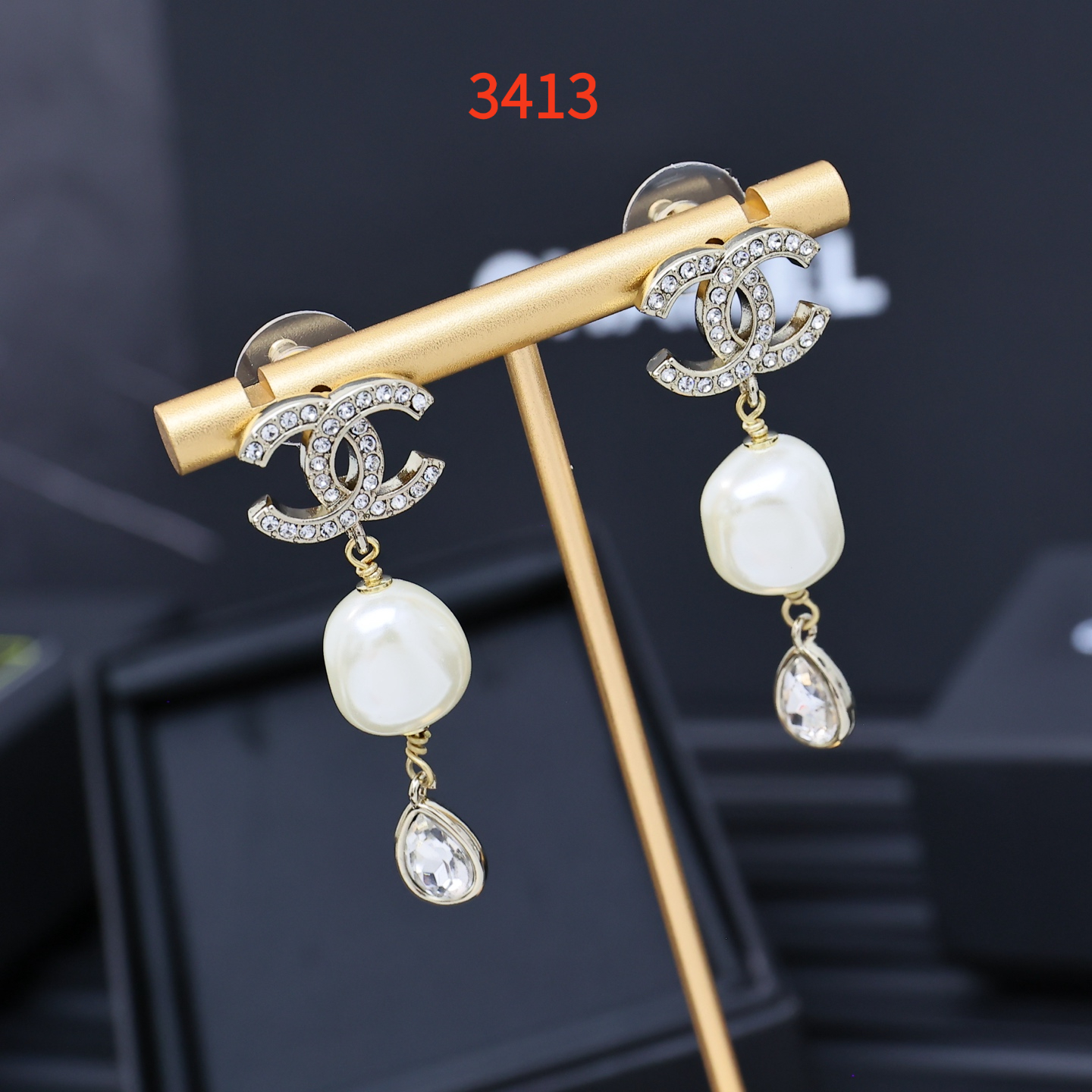 Earring jewelry, no box, JC18 3413 - qinlai888