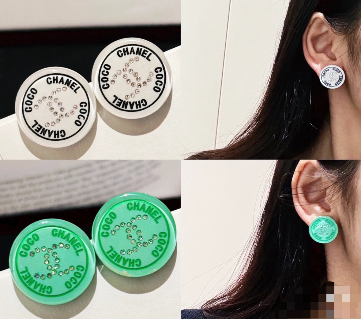 Earring jewelry, no box, JC17 3543 3544 - qinlai888