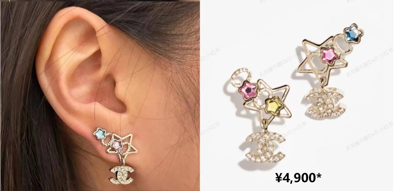 Earring jewelry, no box, JC18 3521 - qinlai888