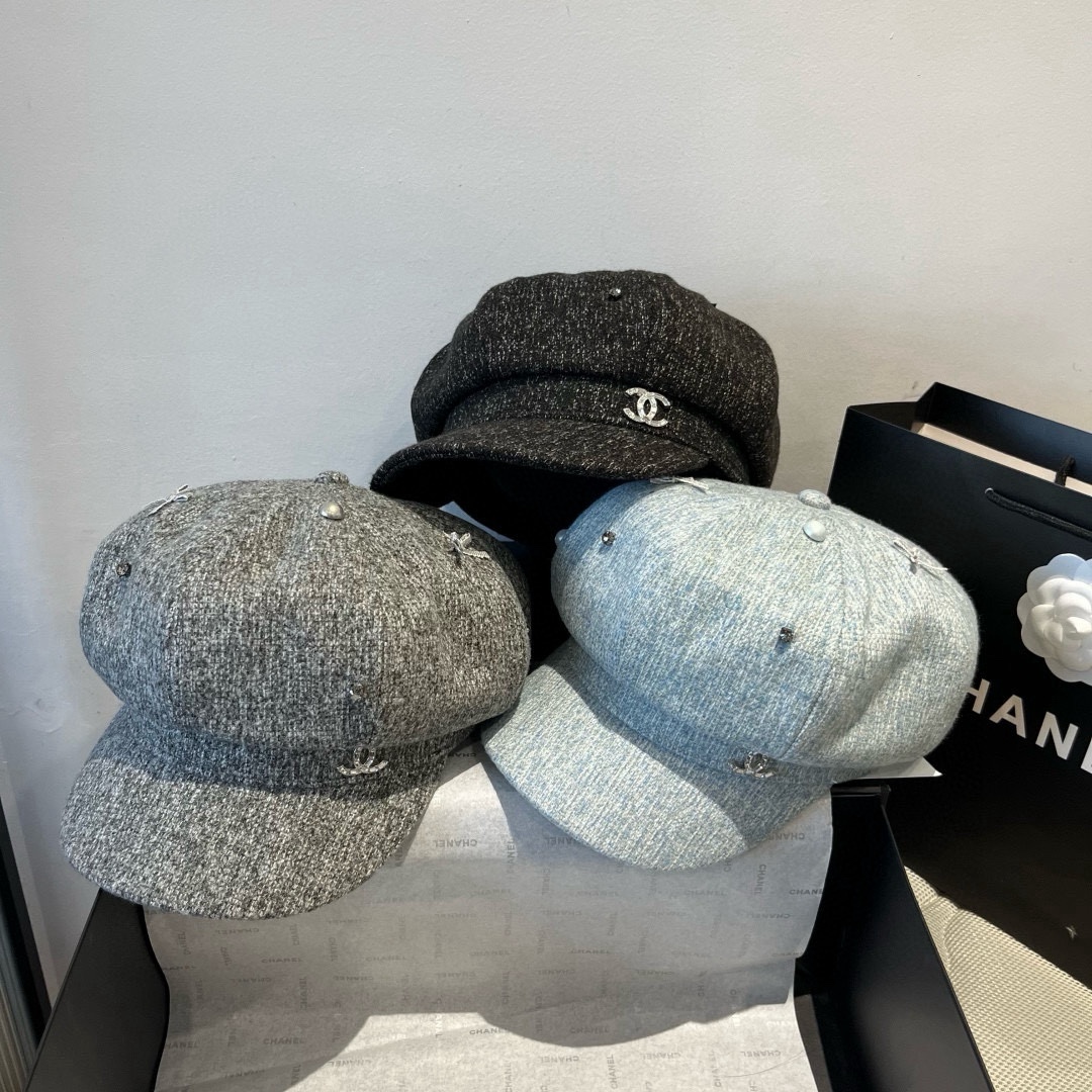 Hat without box, Size: 57cm, HC27 01017 01018 01019 - qinlai888